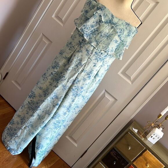 American Eagle Outfitters Strapless Ruffle Jumpsuit in size XL - Picture 14 of 15